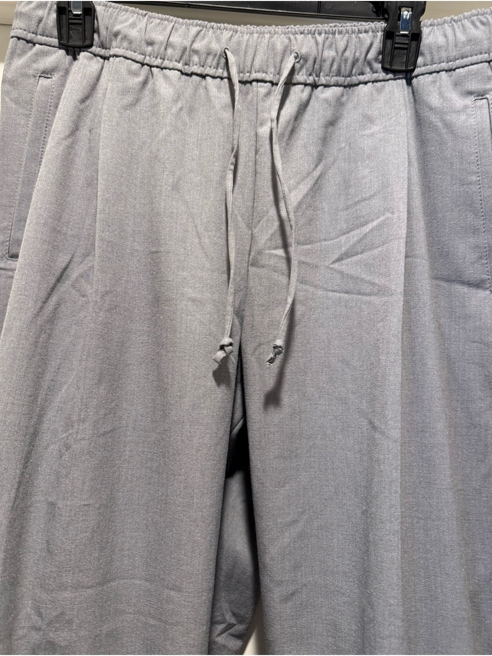 Old Navy Women’s Light Gray Drawstring Dress Pants
